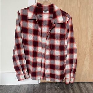 Sandro plaid shirt